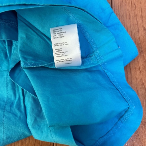 NWT Urban Outfitters Skort Electric Blue 100% Cotton Size Medium - Picture 6 of 9